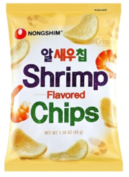 Snack Shrimp Flavored Chips 45GR