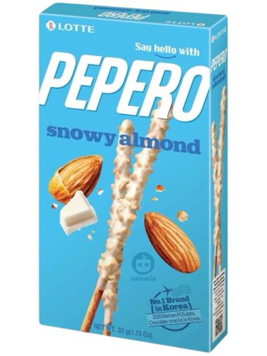 Pepero Lotte Sabor Nevado Almendra 32GR CJA*40