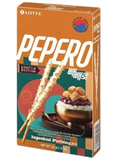 Pepero Lotte Sabor Enjeolmi 32GR CJA*40