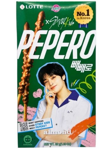 Pepero Lotte Sabor Almendra 32GR CJA*40