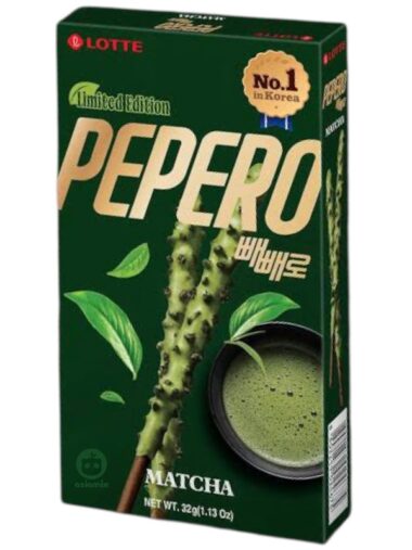 Pepero Lotte Sabor Matcha 32GR CJA*40