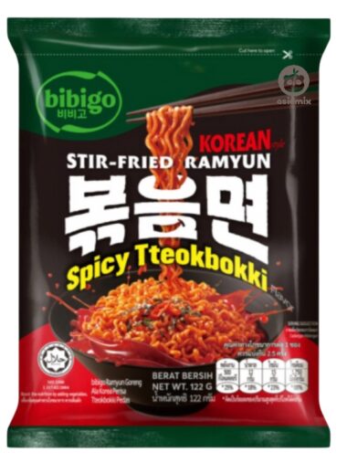 Bibigo Stir Fried Ramyun Spicy Tteokbokki 122G CJA*48