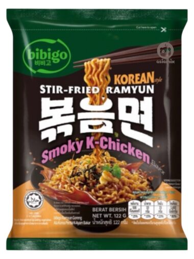 Bibigo Stir Fried Ramyun Smoky K-Chicken 122G CJA*48