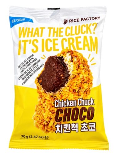 Helado Con Forma De Pollo Sabor Chocolate