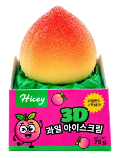 Helado 3D Sabor Durazno