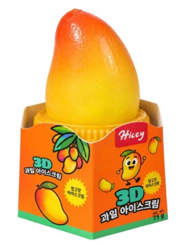 Helado 3D Sabor Mango