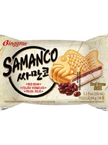 Helado Samanco Sabor Frejol Rojo
